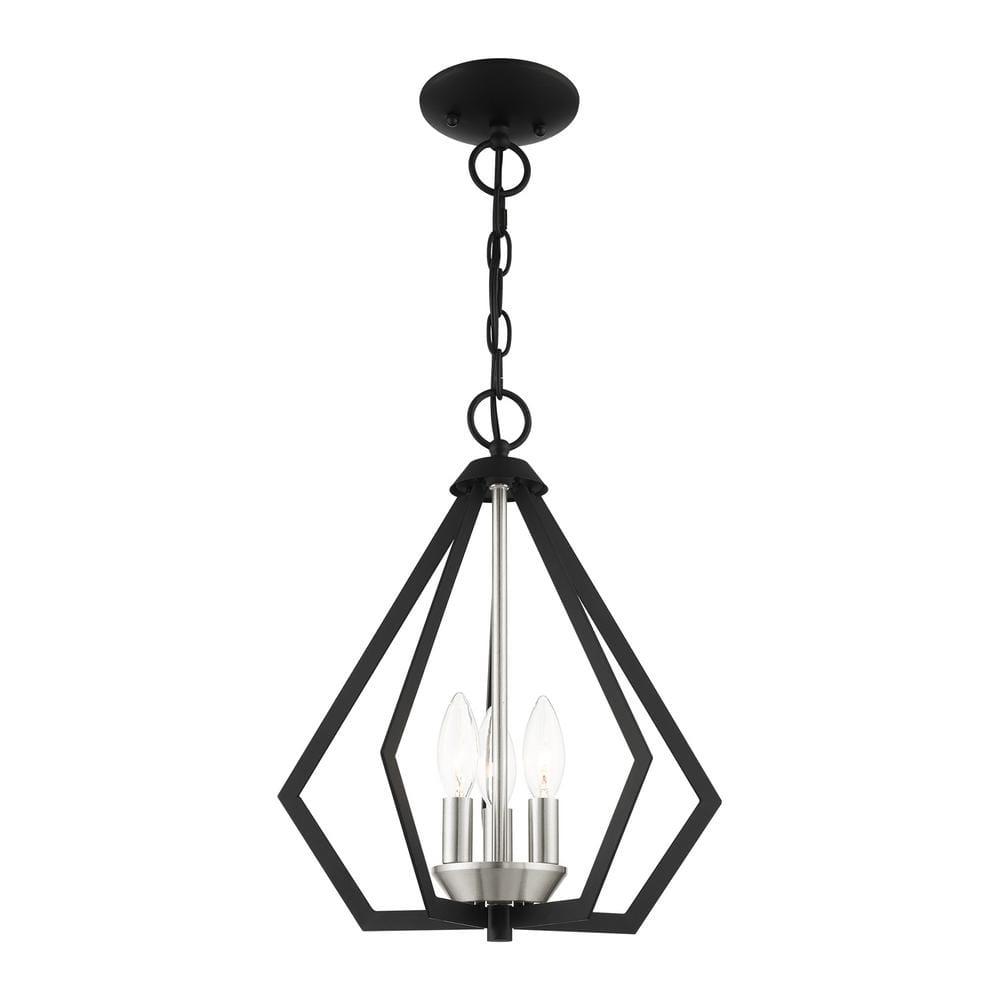 Livex Lighting Prism 3 - Light Chandelier in  Black