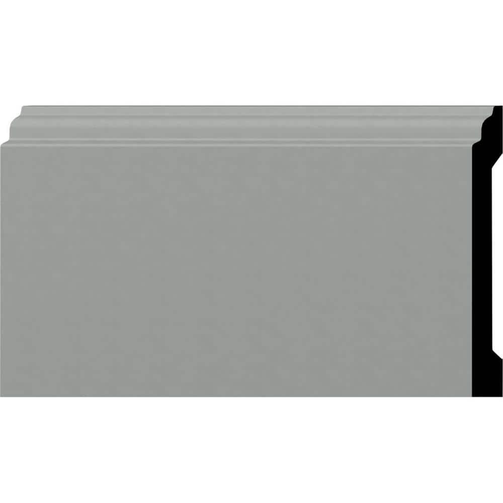 Ekena Millwork 5 7/8"H x 5/8"P x 94 1/2"L Remington Baseboard Moulding