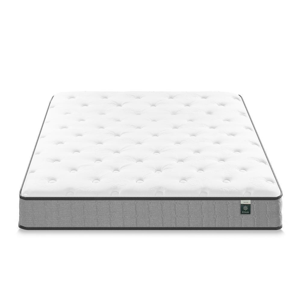 Zinus Zinus 8” Medium Comfort Support Cooling Gel Hybrid Mattress