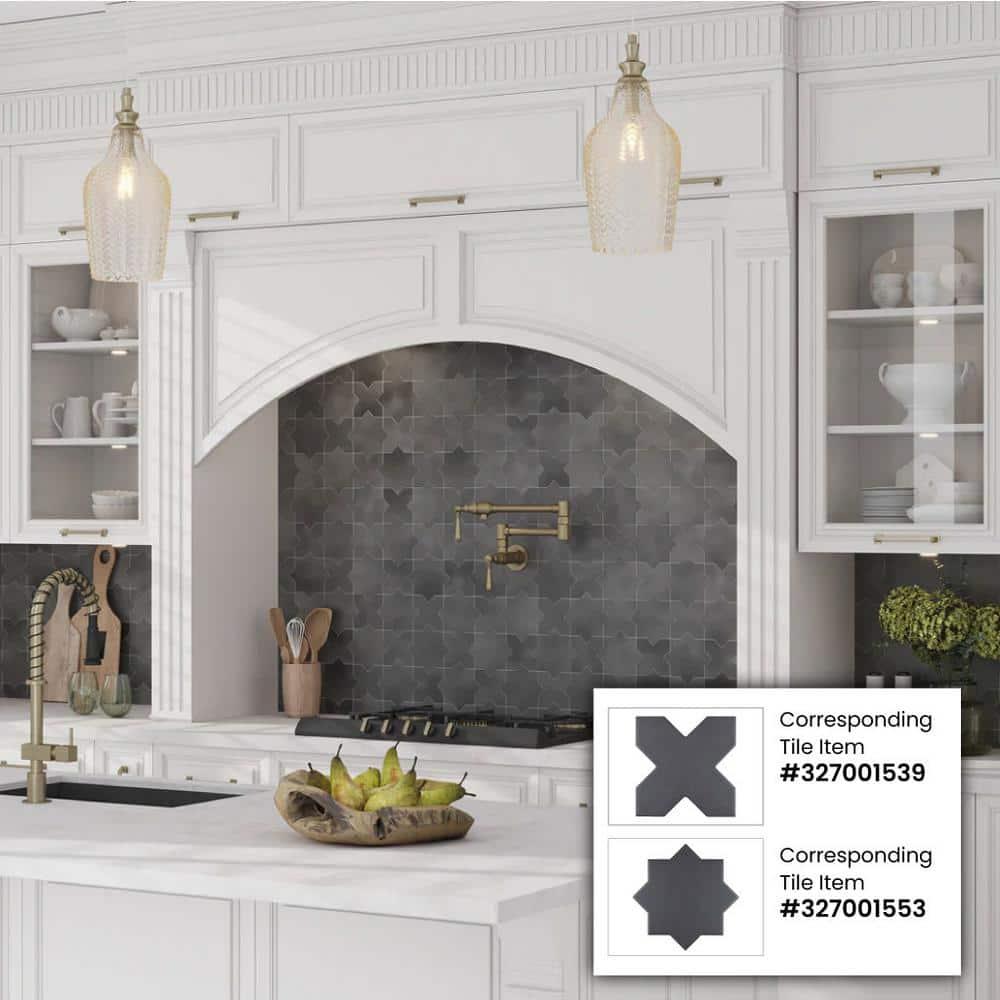 Siena 5.35'' W x 5.35'' L Ceramic Singular Tile