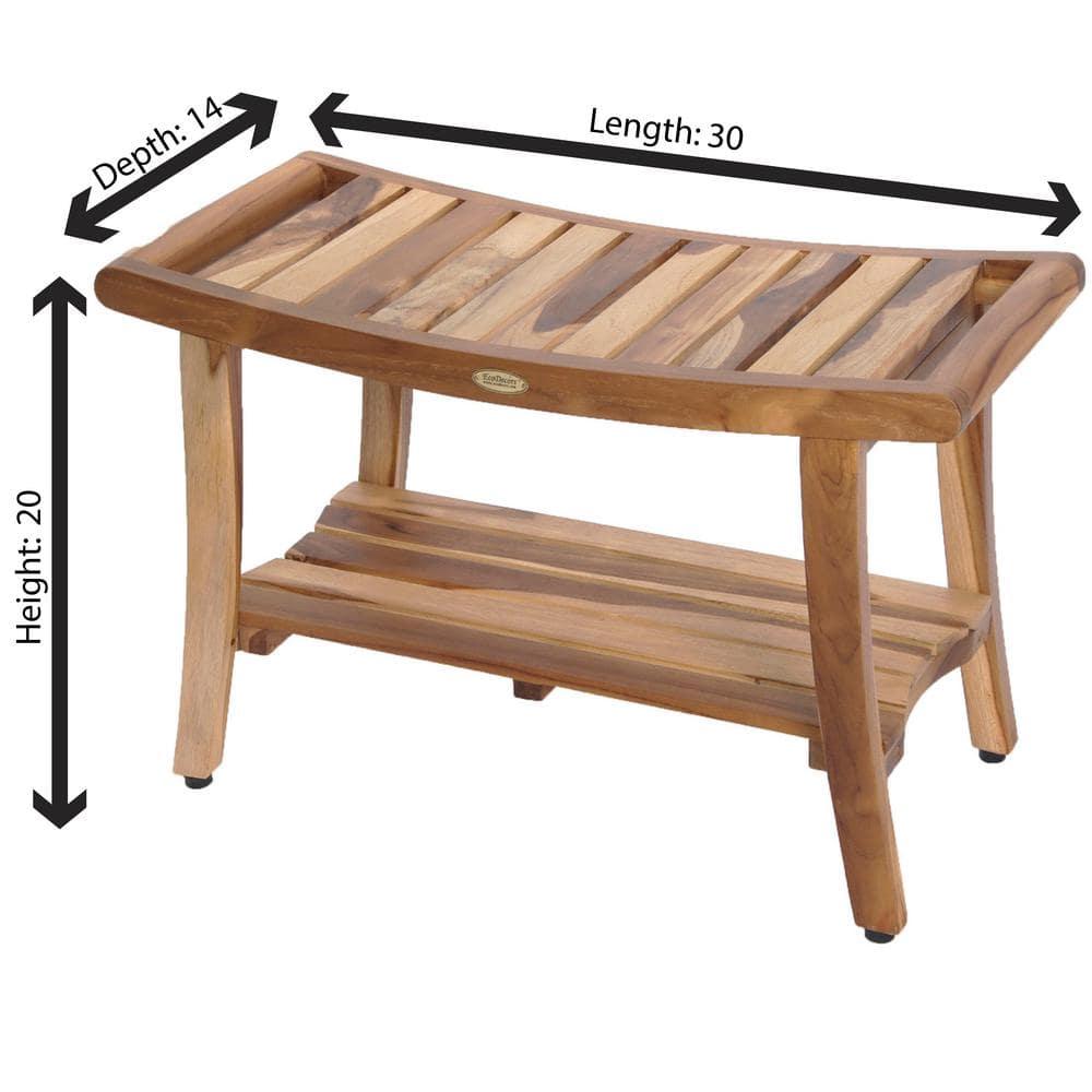 Harmony Teak Shower Bench, DecoTeak, Teak Shower Bench, Teak Shower Stool, Teak Bench Shower, Teak Wood Shower Bench, Teak Shower Seat, Wooden Shower Bench, Teak Shower Chair