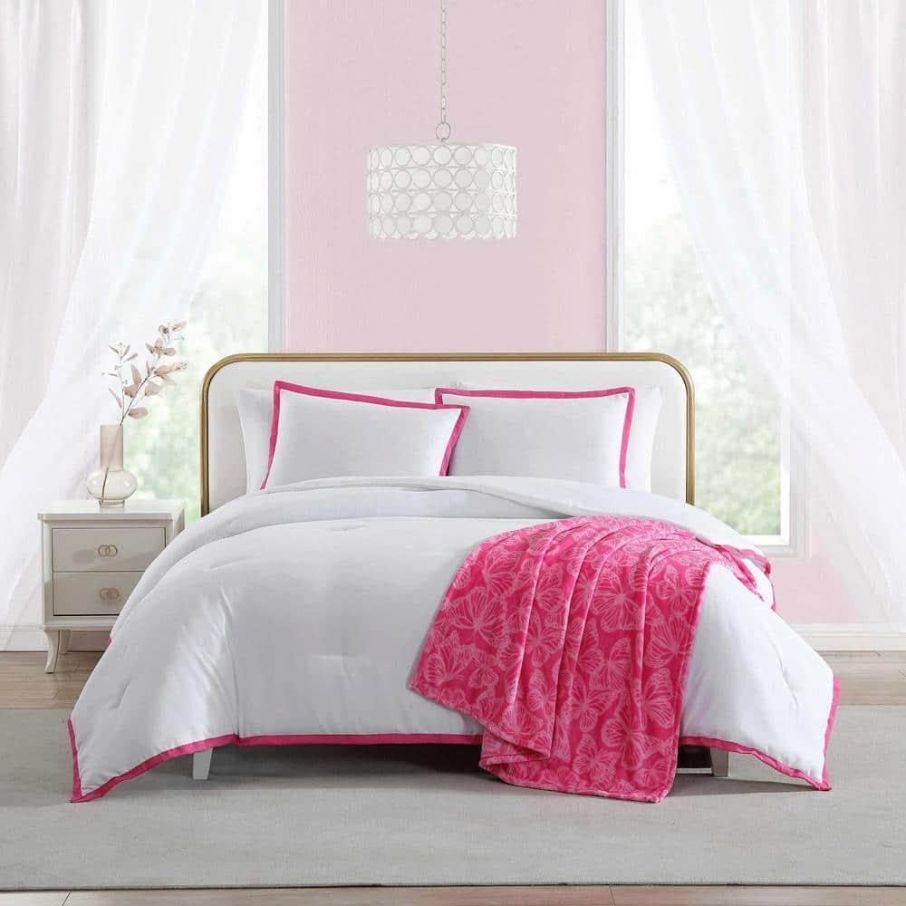 Betsey Johnson Hotel Signature Betsey Johnson Signature Solid Reversible Comforter Set