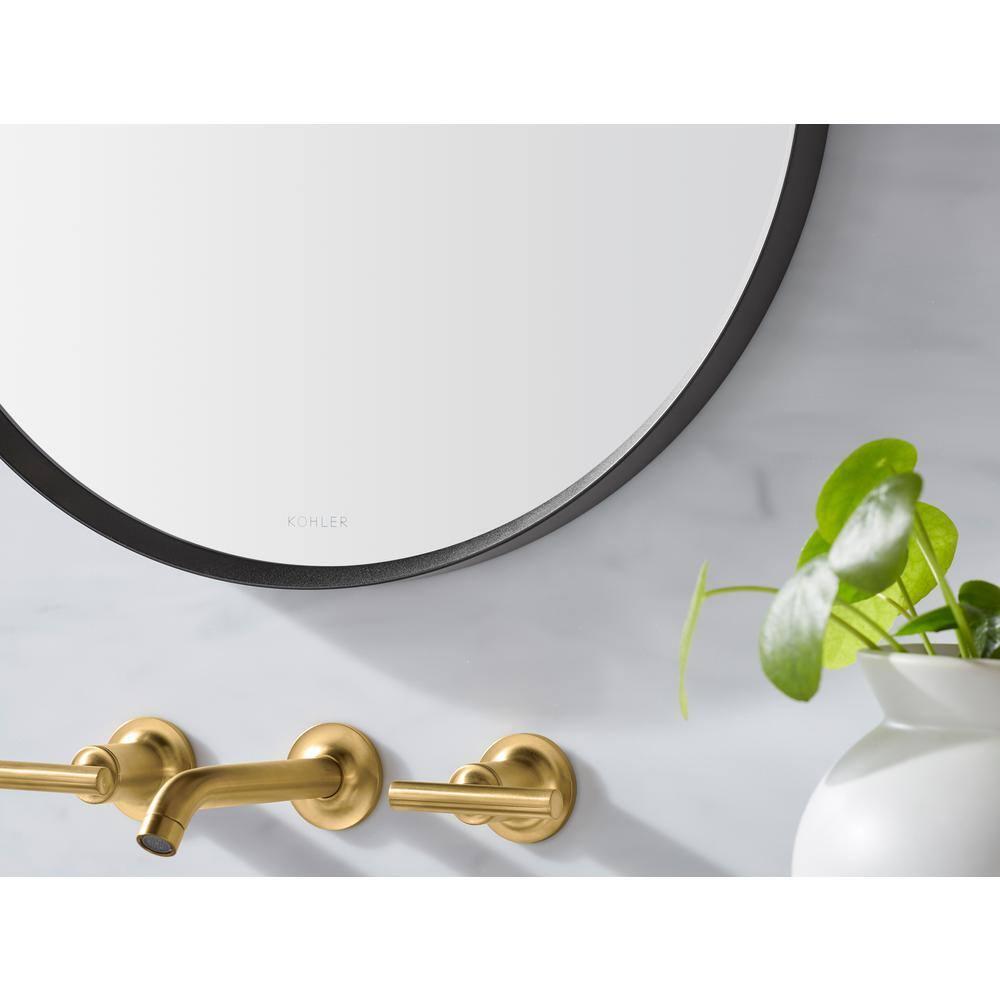Essential Round Wall Mirror, Bathroom/Vanity Mirror with Frame