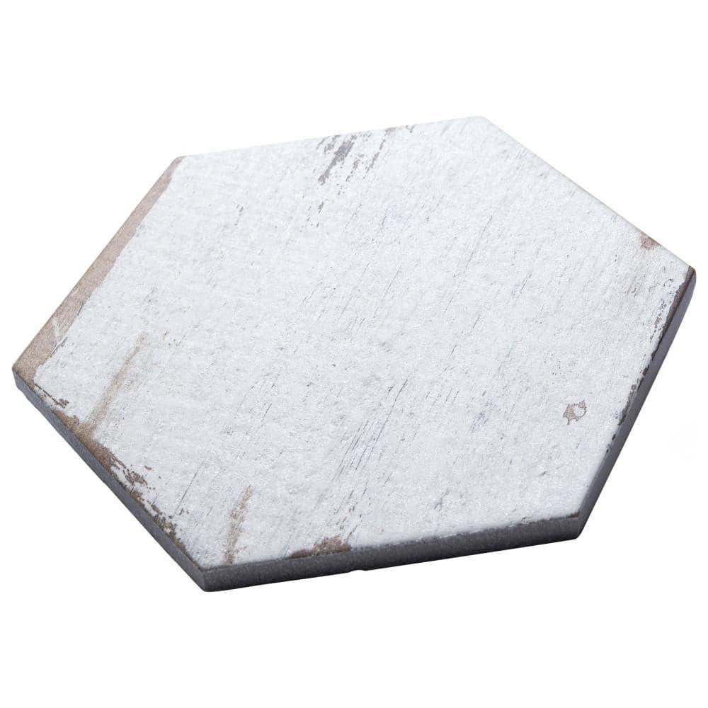 Retro 7" x 8" Porcelain Wood Look Wall & Floor Tile