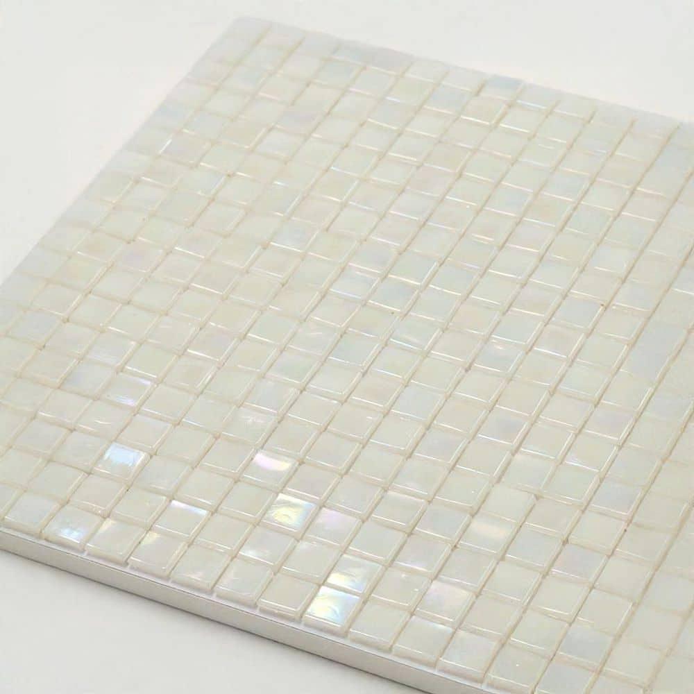 Skosh 0.6" x 0.6" Glass Grid Mosaic Wall & Floor Tile