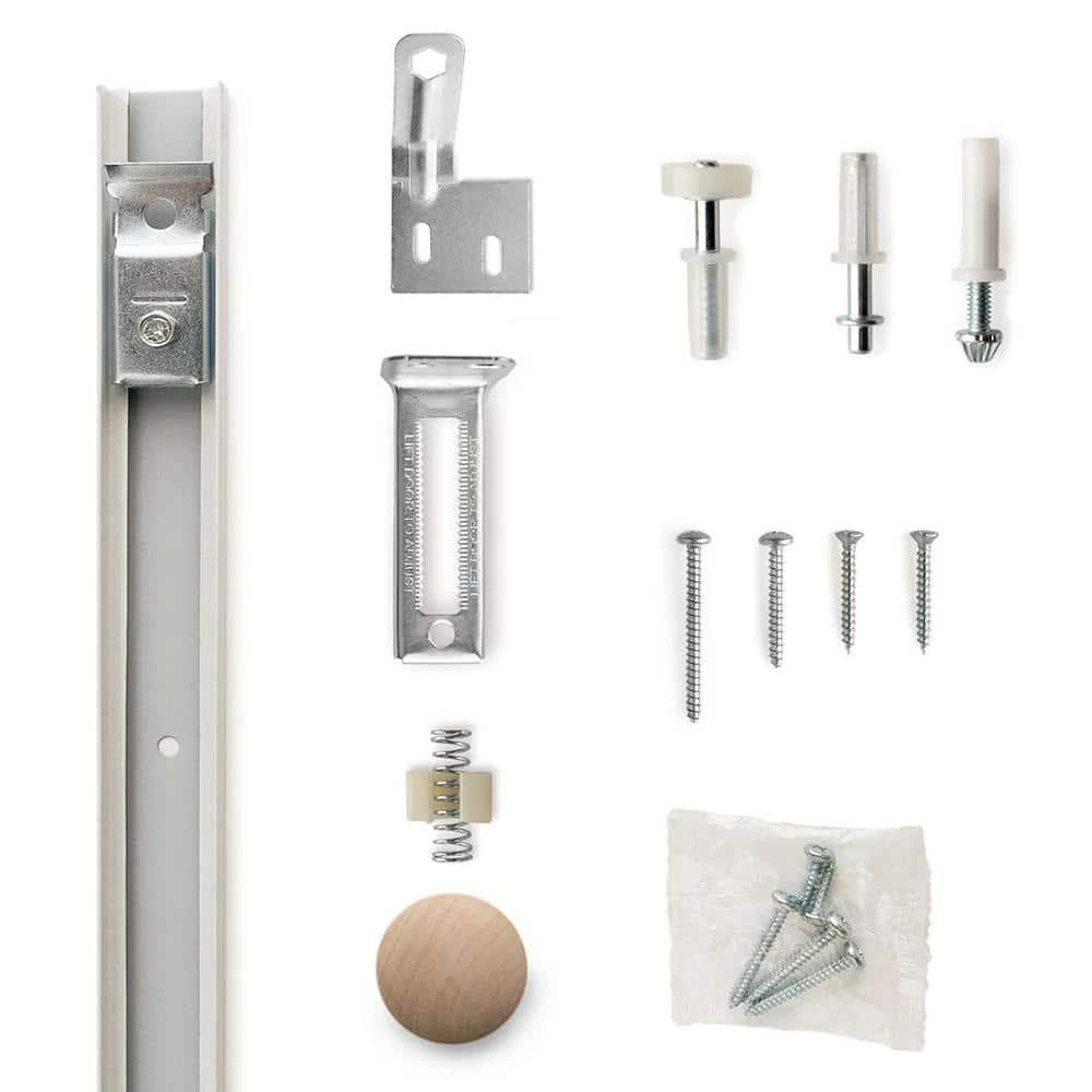 Calhome Paneled MDF Composite Bifold with Installation Hardware Kit