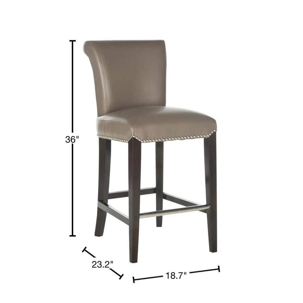 Seth Counter Stool - Clay - Safavieh