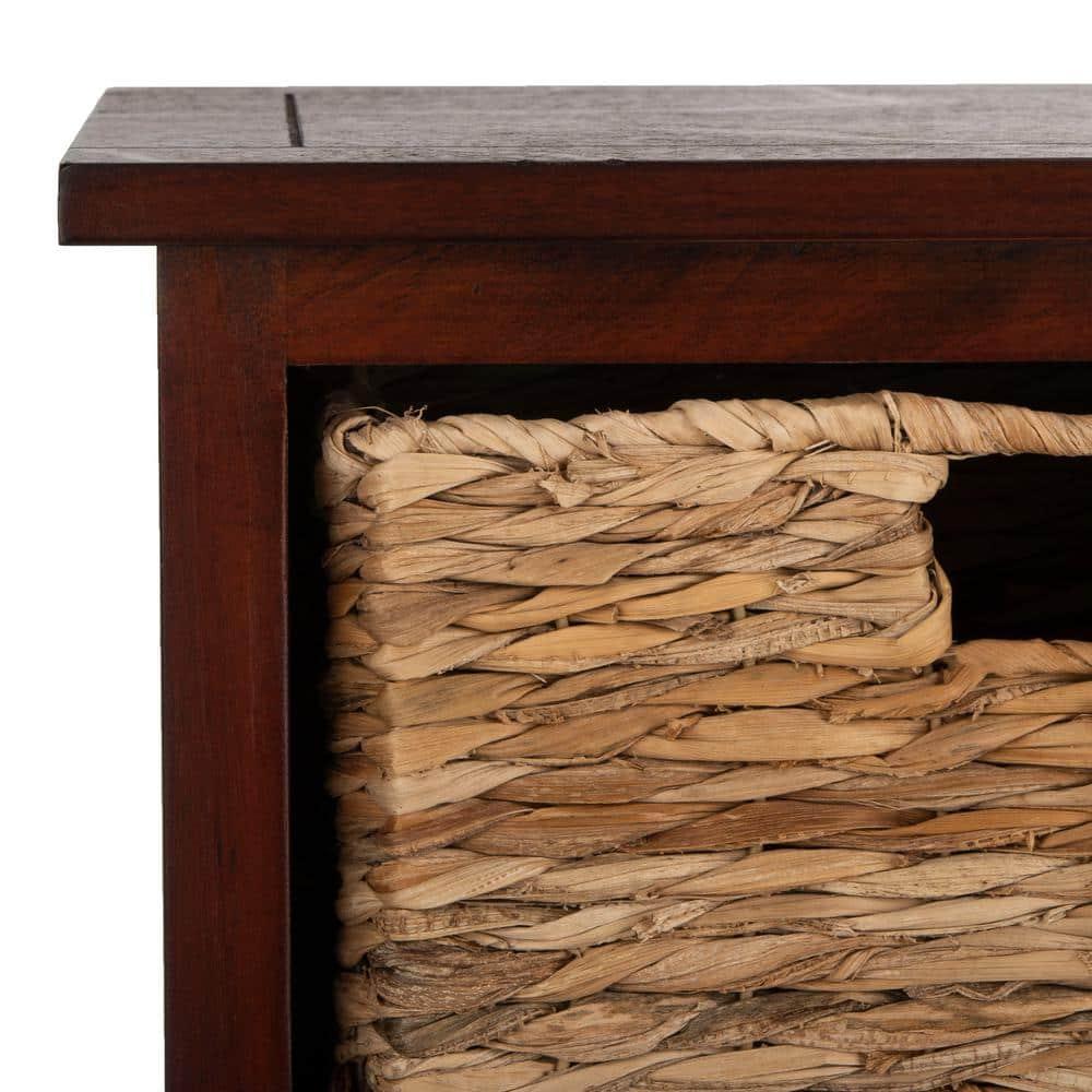 Connery Cabinet - AMH5742 - Cherry - Safavieh Couture