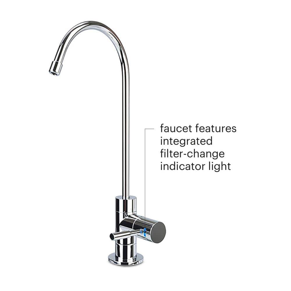 H2O+ Coral Three-Stage Undercounter Water Filter System
