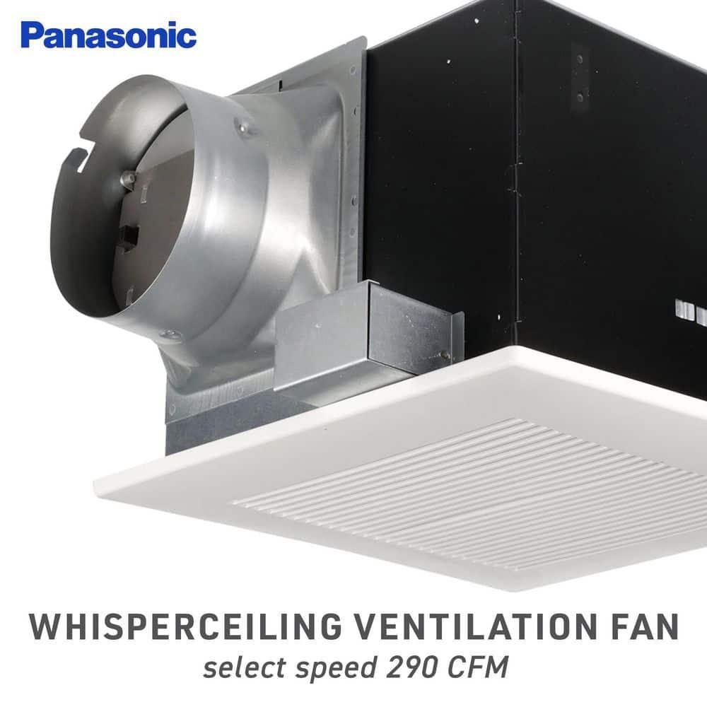 Panasonic WhisperCeiling Bathroom Exhaust Fan, 290 CFM, FV-30VQ3