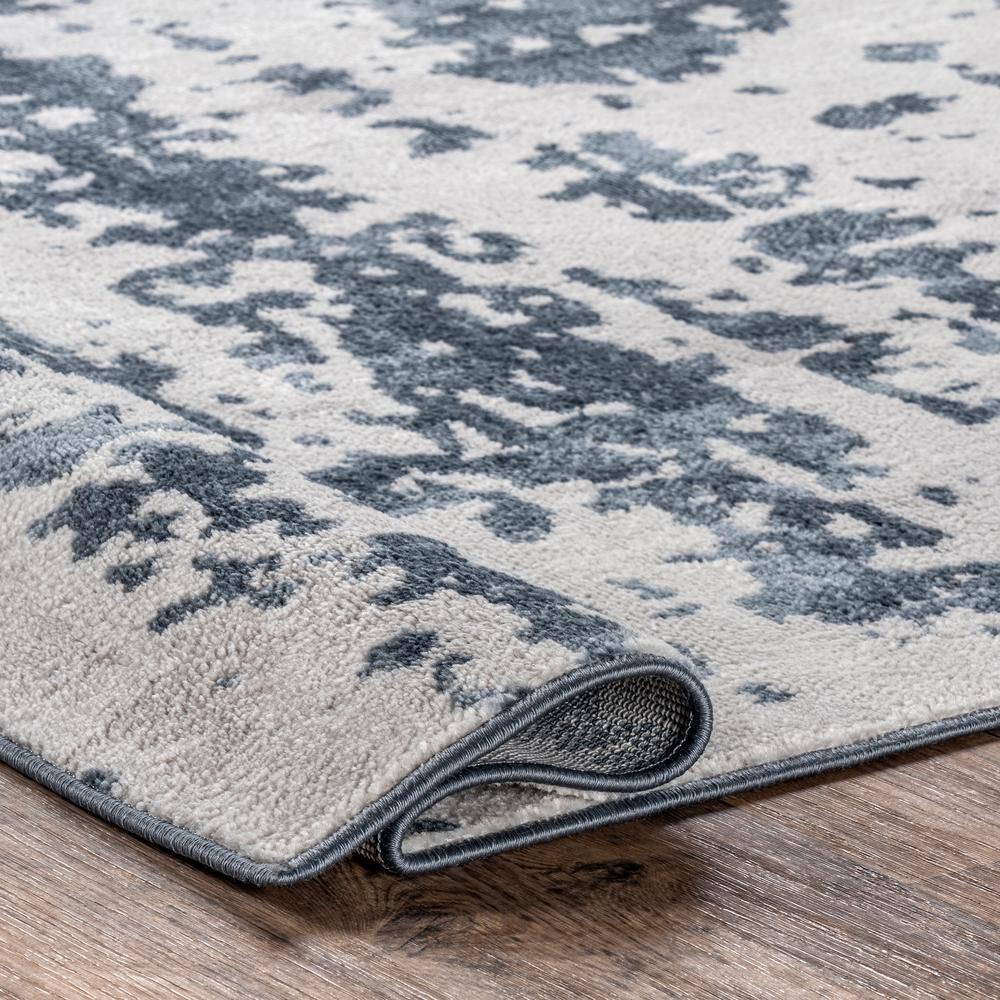4'3"x6' Ginny Contemporary Speckled Abstract Area Rug Blue - nuLOOM: Machine Made, Low Pile, Indoor Use