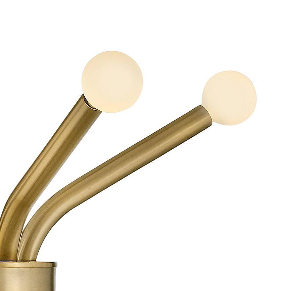 Lark Axton 10 - Light Chandelier in  Lacquered Brass