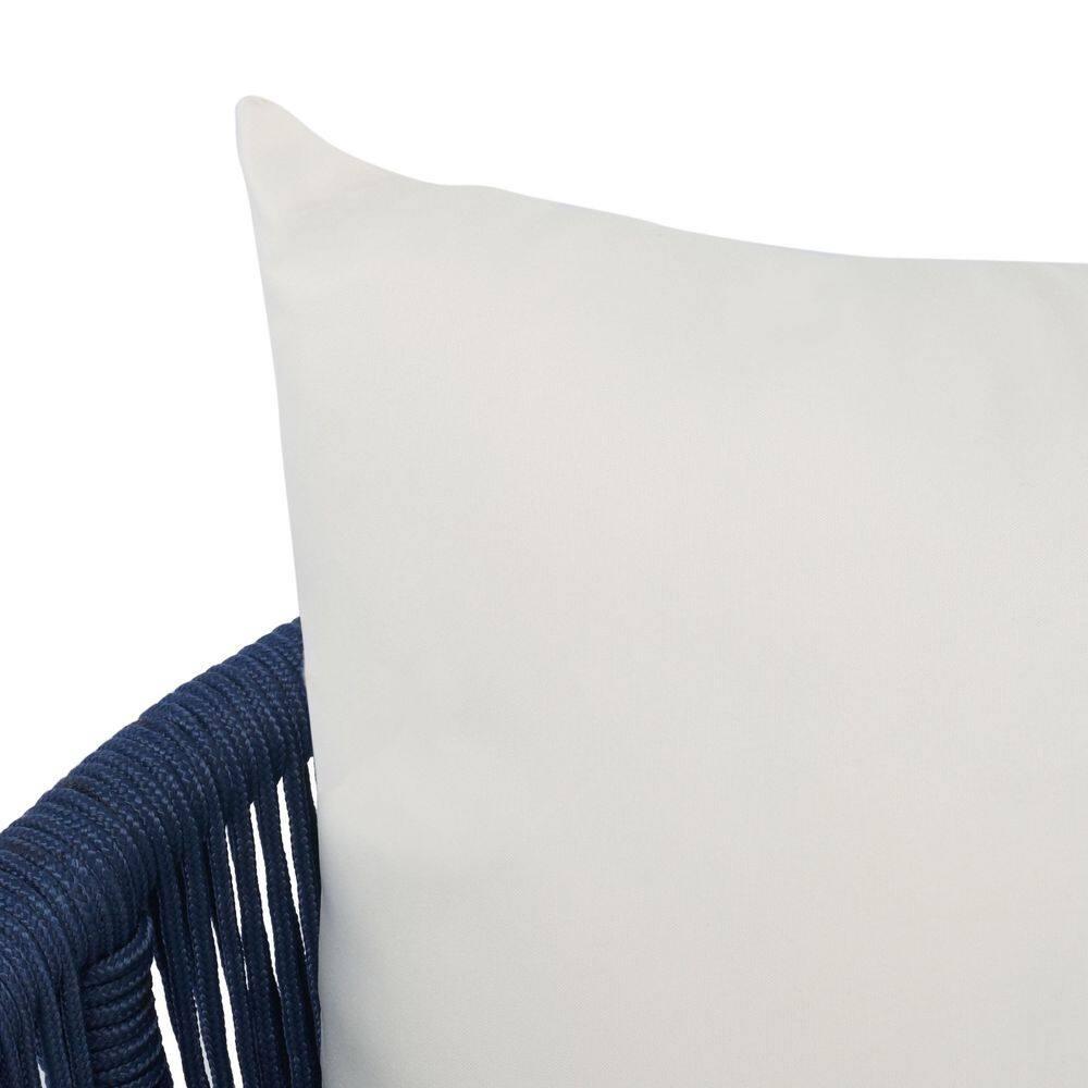 Velso 4 Pc Living Set - Indoor/Outdoor - PAT7072 - Navy/Beige - Safavieh