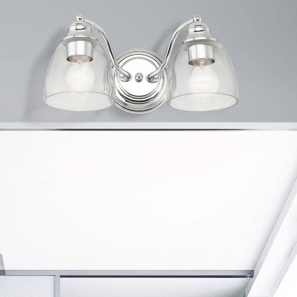Livex Lighting Montgomery 2 - Light Vanity in Polished Chrome