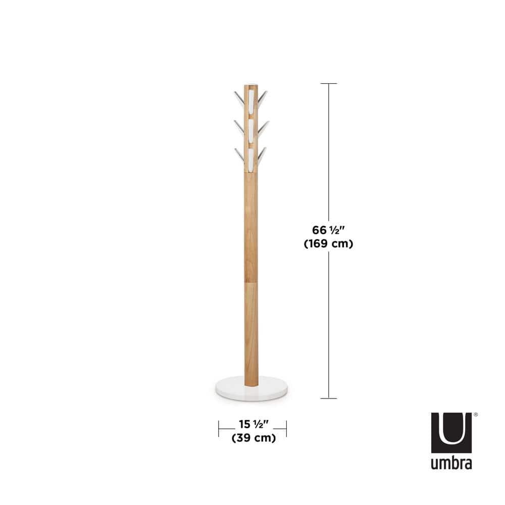 9 - Hook Freestanding Coat Rack