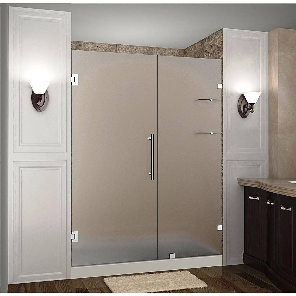 Nautis GS Hinged Frameless Shower Door