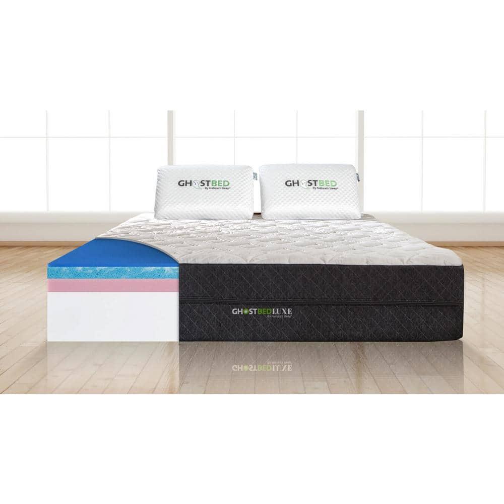 GhostBed Luxe Memory Foam Mattress - King