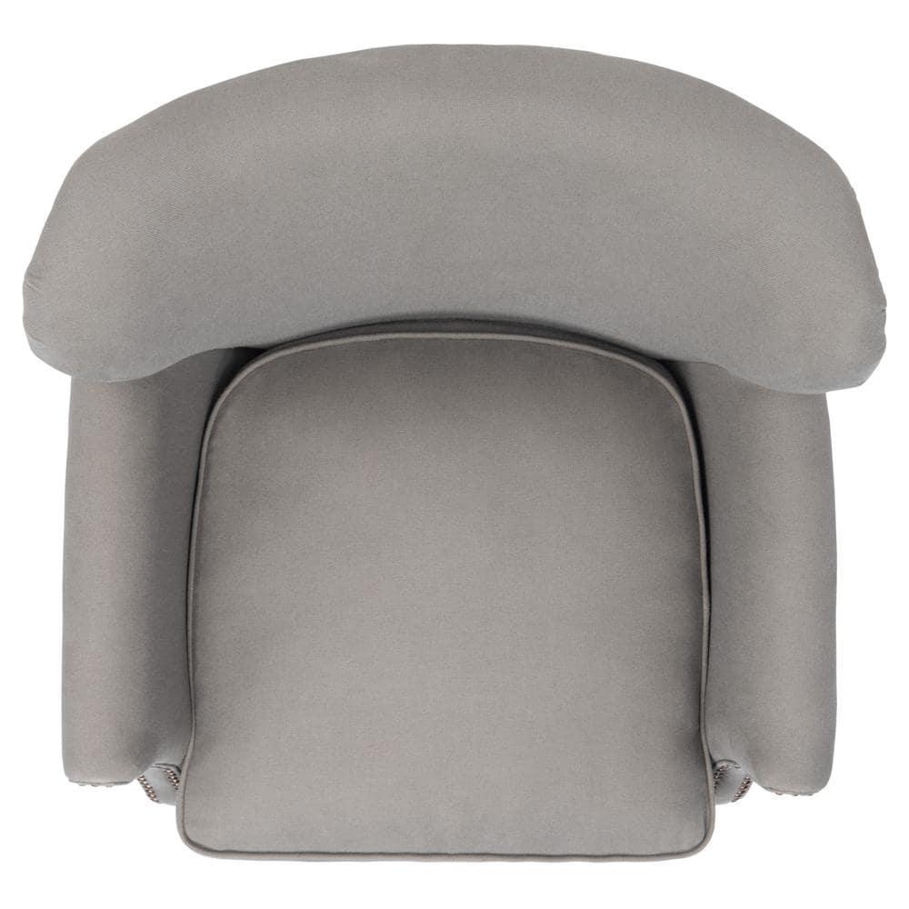 SAFAVIEH Jenny Arm Chair With Silver Nail Head Royal Blue