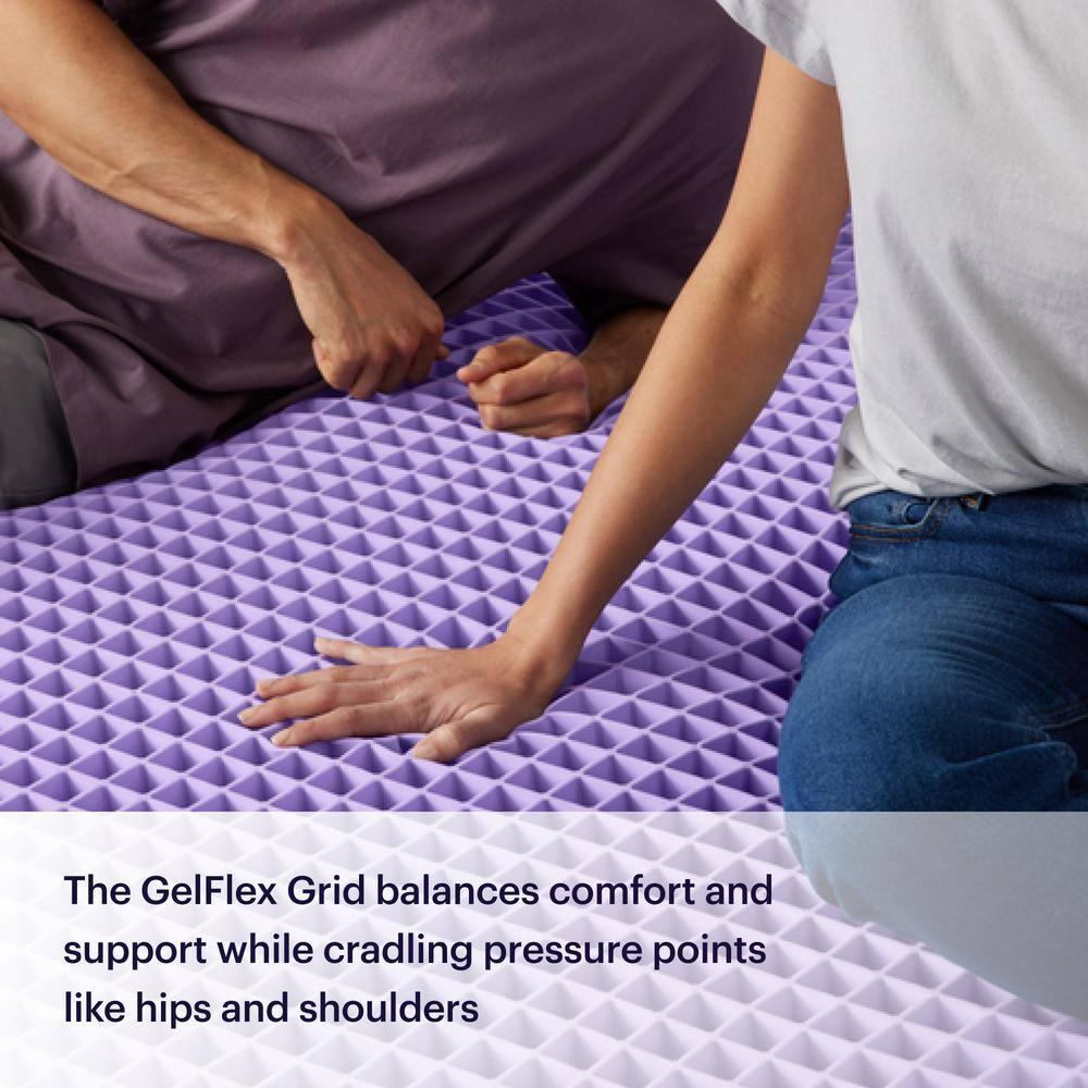 Purple Mattress 9.25'' Medium Gel Memory Foam Mattress