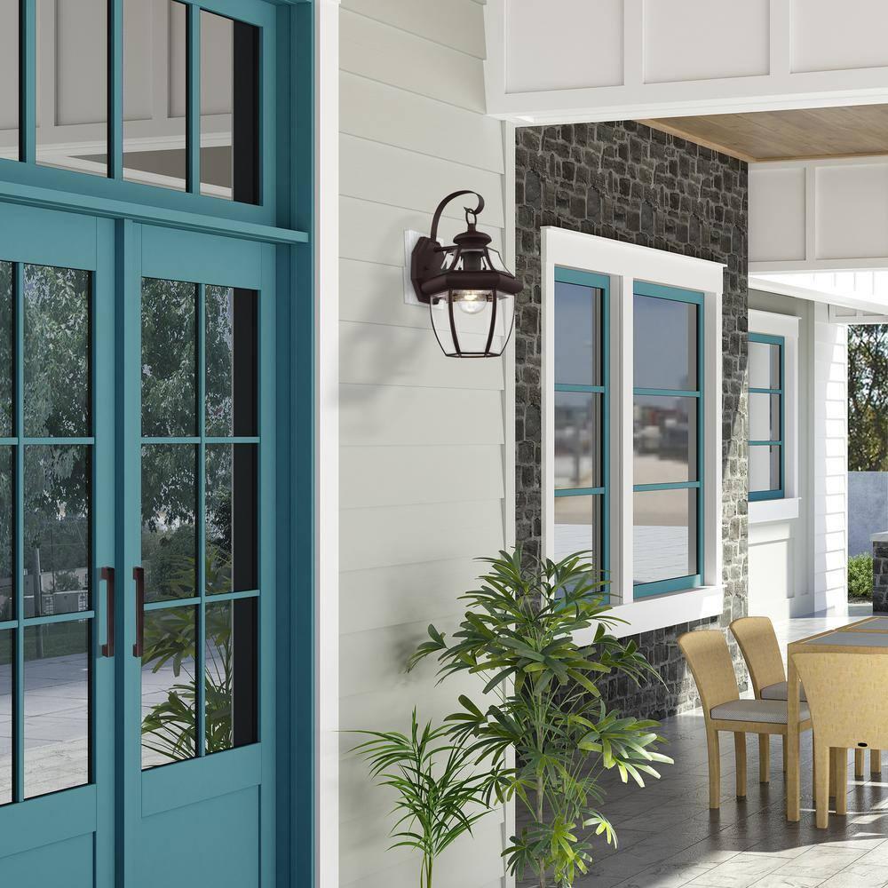 Livex Lighting Monterey 1 - Light Wall Light in  Bronze