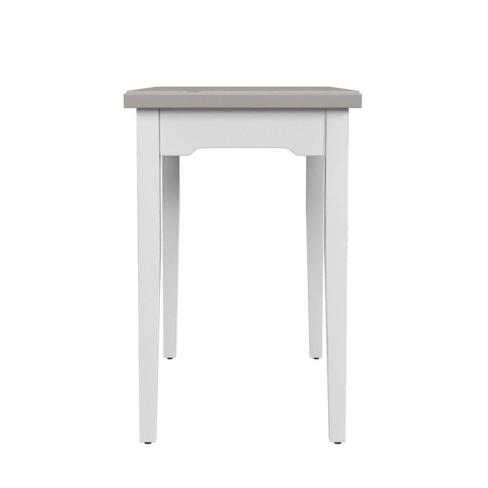 Hillsdale Furniture Clarion Wood Single Drawer Desk: Farmhouse Style, 75lb Capacity