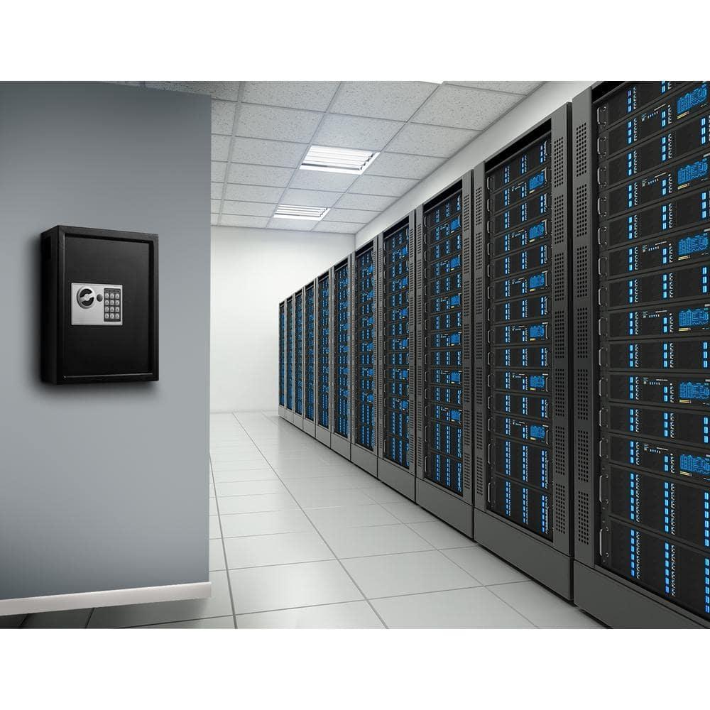 40-Key Steel Digital Lock Key Cabinet with 140 Key Tags