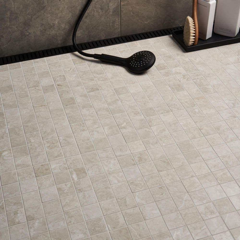 Nova 11.81 In. X 11.81 In. Matte Porcelain Mosaic Floor And Wall Tile (0.96 Sq. Ft. / Each)