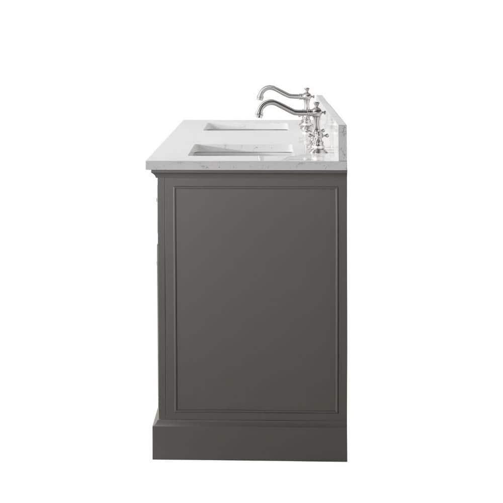 Sudio Design Thompson 72" W Double Bathroom Vanity & Reviews | Perigold