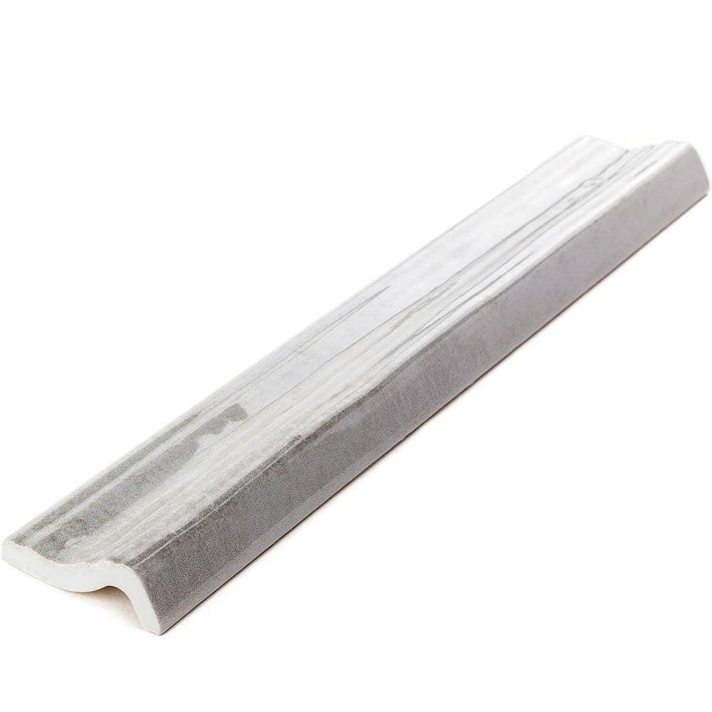 Bond Tile Chateau 12" x 2" Ceramic Quarter Round Tile Trim