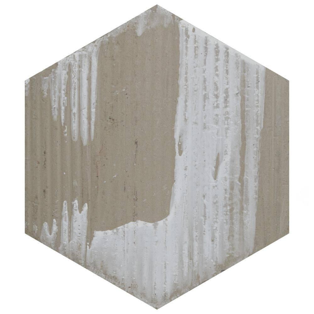 Retro 7" x 8" Porcelain Wood Look Wall & Floor Tile