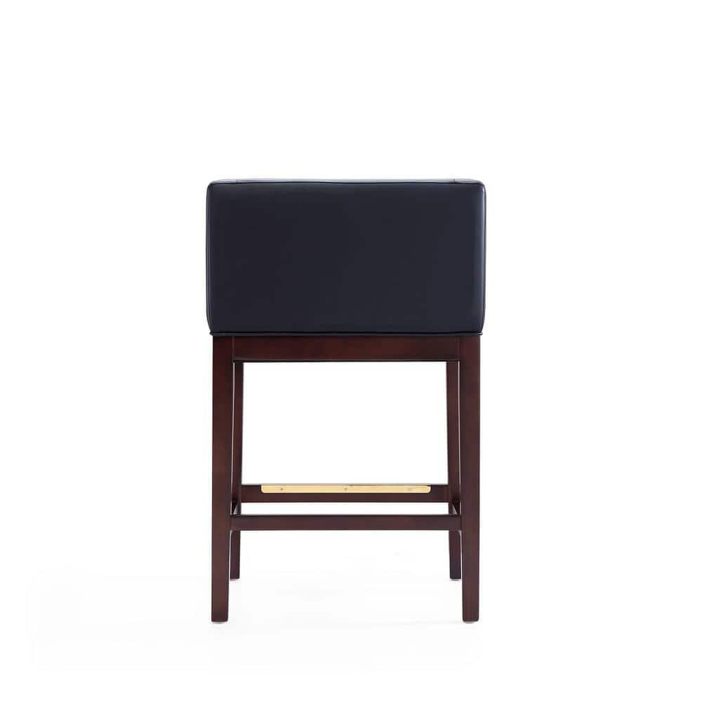 Kingsley Upholstered 30'' Counter Stool with Solid Wood Frame