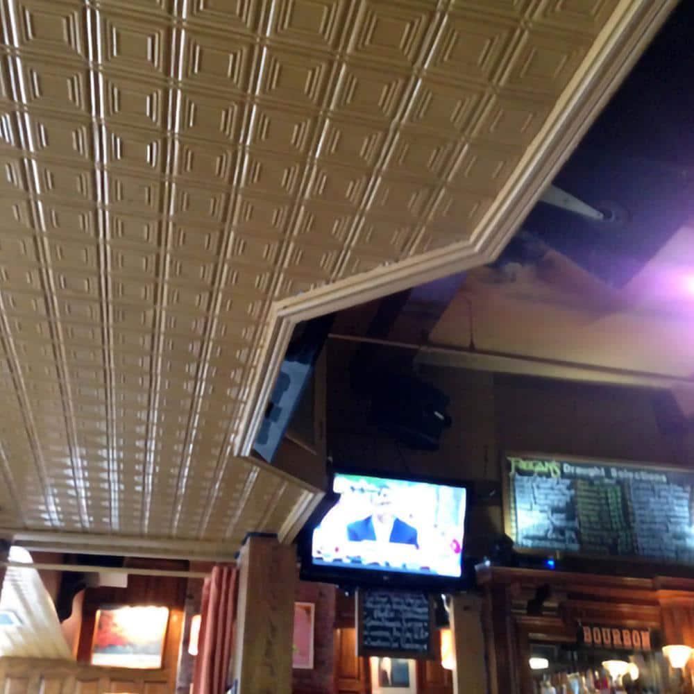 Cubism 2 ft. x 2 ft. Drop-in Tin Ceiling Tile