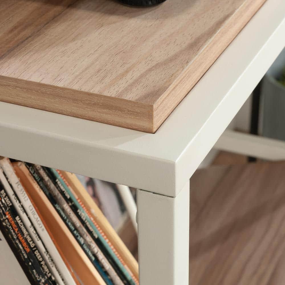 Sauder Nova Loft Accent Storage Cabinet Kiln Acacia