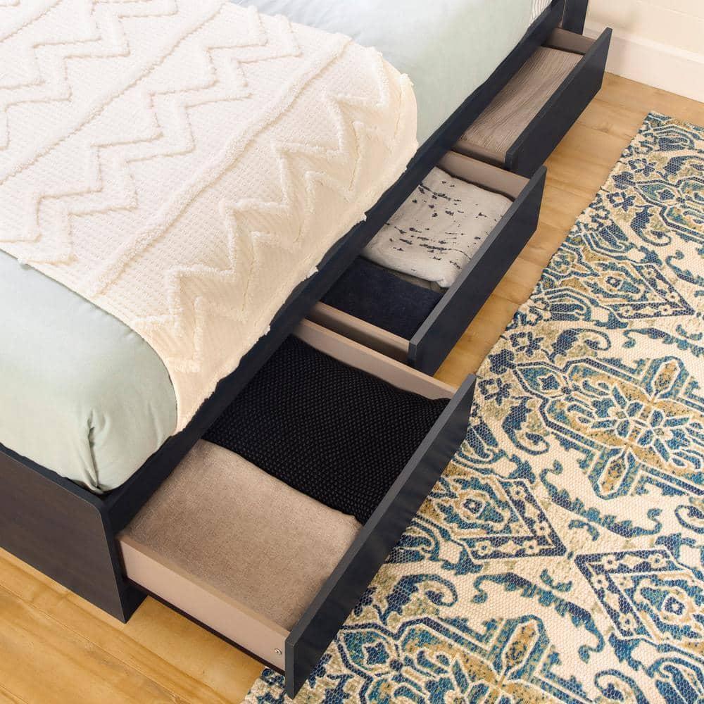 Aviron Twin 3 Drawer Mate's & Captain's Bed with Shelves by South Shore