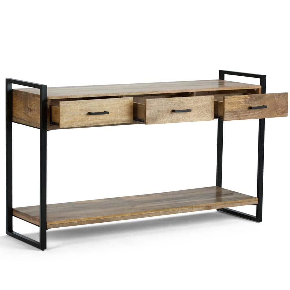 Riverside 54.3'' Solid Wood Console Table