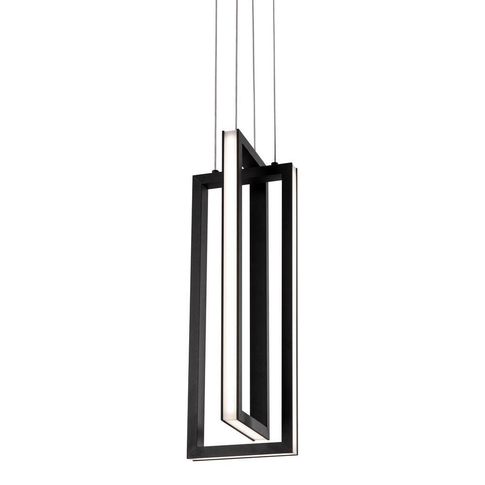 AFX - Cole - 2 Light Pendant-Black Finish