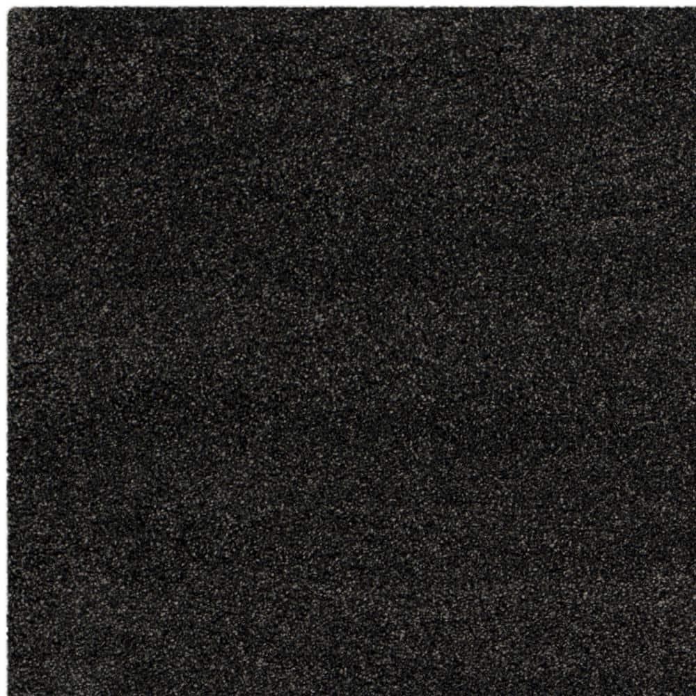 Milan Shag SG180 Power Loomed Indoor Area Rug - Dark Grey - 6'x9' - Safavieh