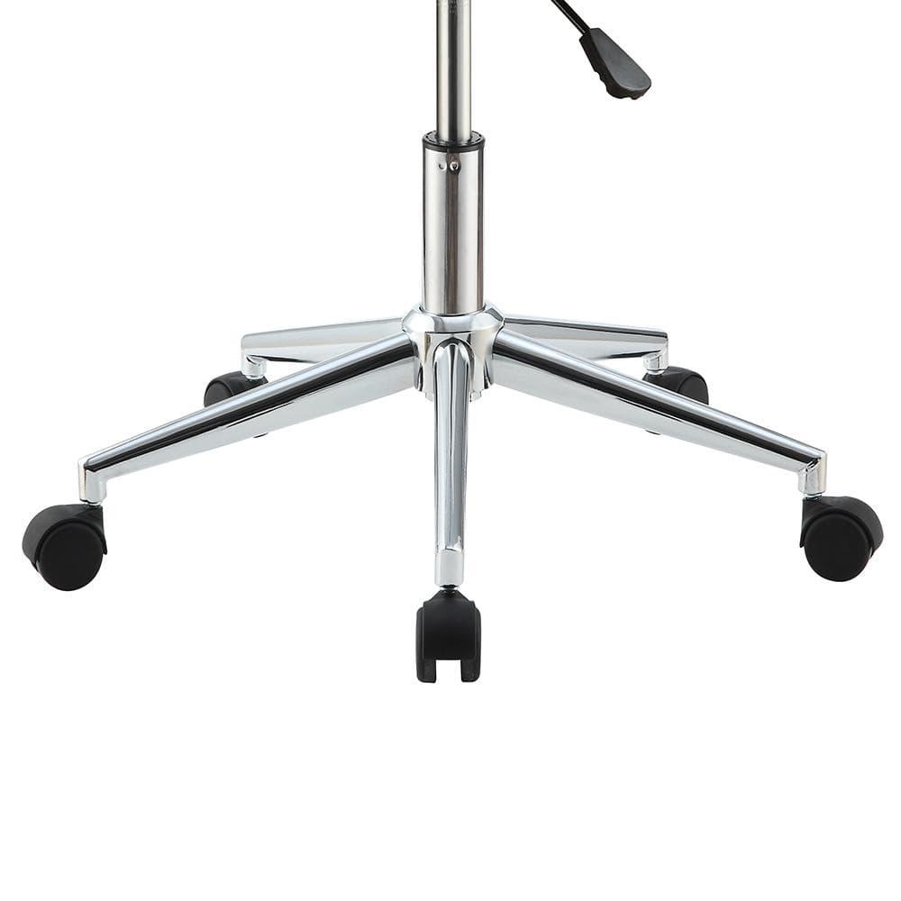 Miekor Furniture Camila Office Chair in Black Pu & Walnut