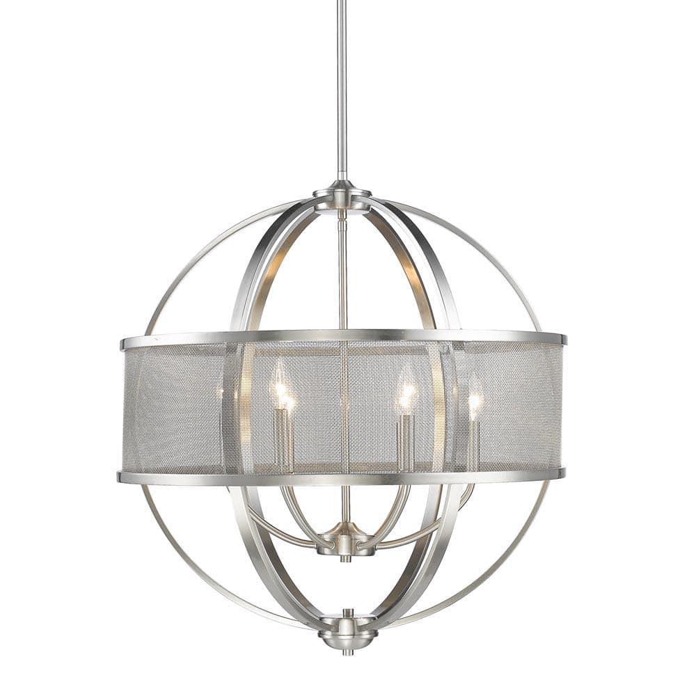 6 - Light Dimmable Chandelier