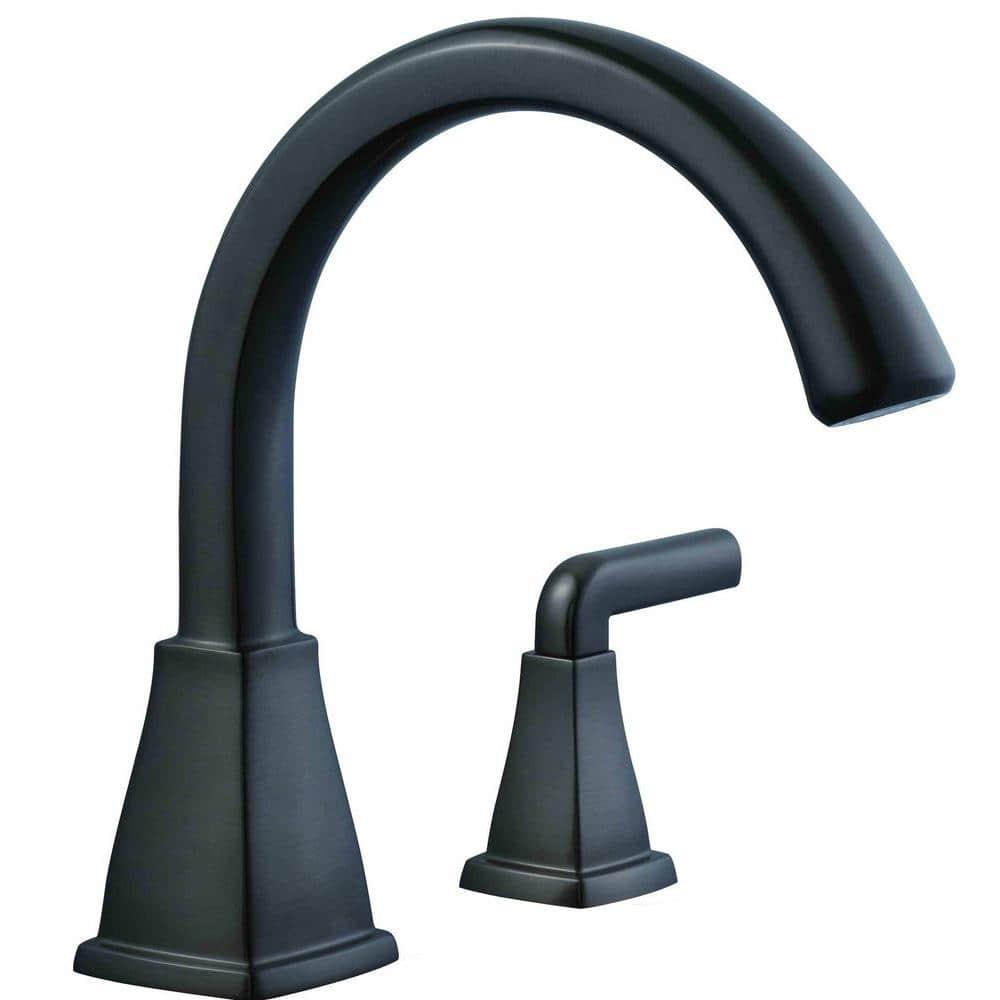 Brookglen 2-Handle Deck-Mount Roman Tub Faucet in Bronze