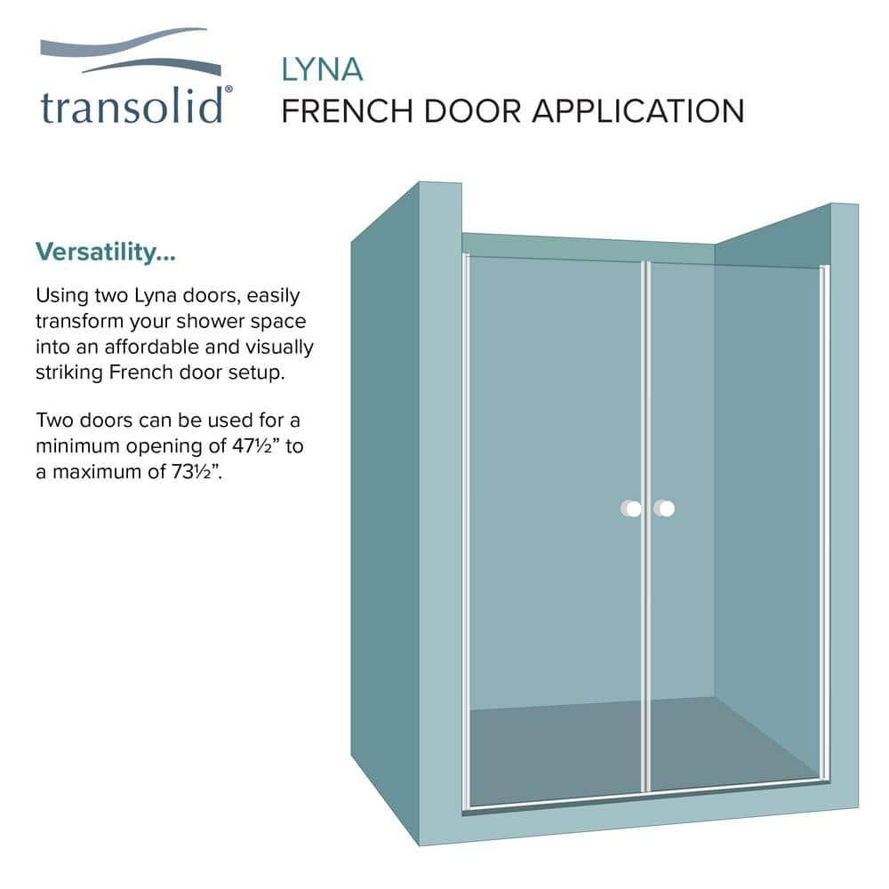 Transolid Lyna - W x 70 H Door with LSD297006C-MB