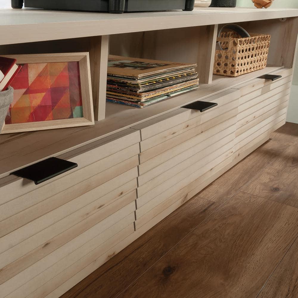 Sauder Harvey Park TV Stand with Drawers for TVs up to 70", Pacific Maple Finish