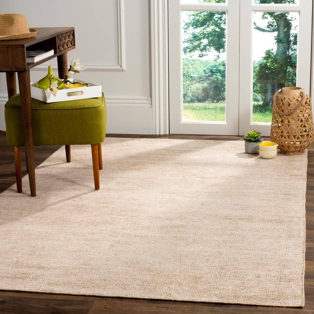 McArthur Stone Wash Hand Knotted 80% Viscose And 20% Cotton Solid Color Rug