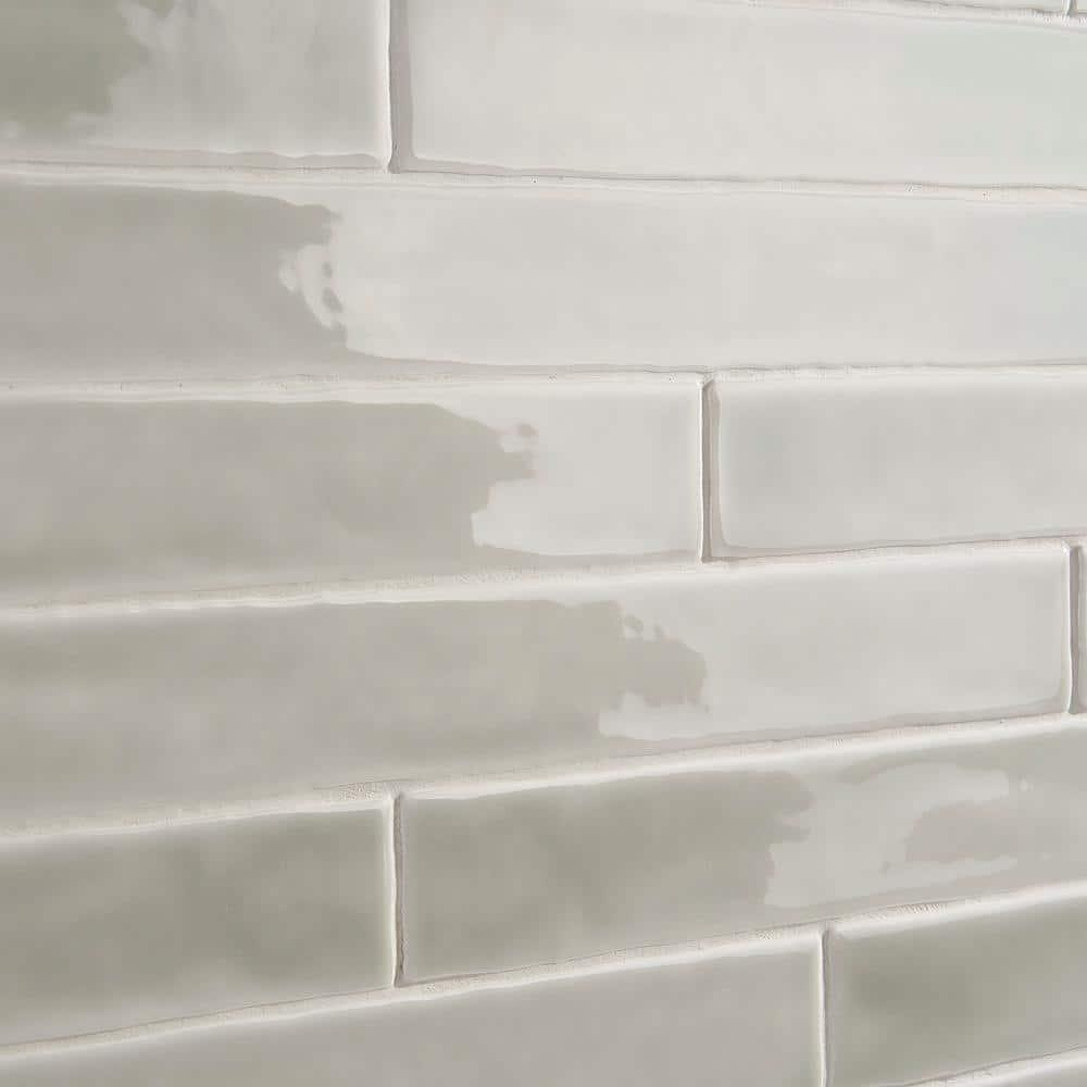 Capetown 2" x 20" Crackled Ceramic Subway Wall Tile (20 pieces/ 5.38 sq. ft./ Case)