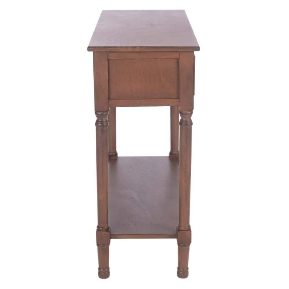 Allura 2 Drawer Console Table - CNS5725C - Brown - Safavieh