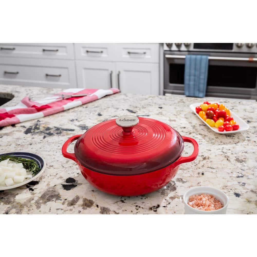 Lodge Lodge Enameled Cast Iron Dutch Oven