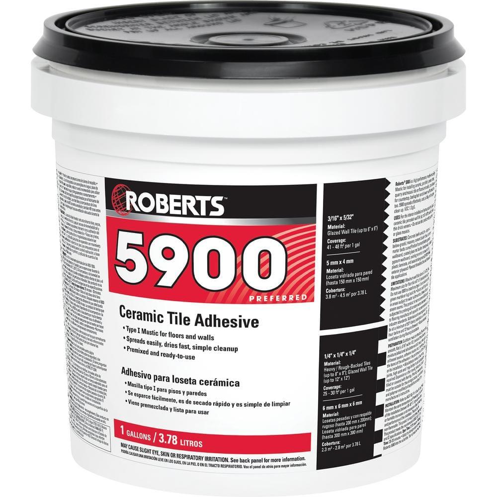Roberts 1 Gal. 5900 Ceramic Tile Adhesive 5900-1