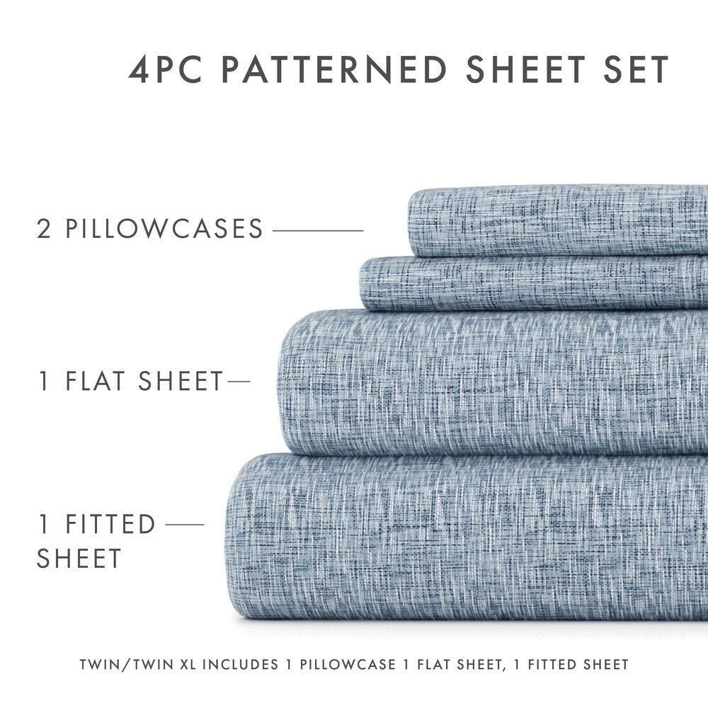Becky Cameron Simply Soft™ Scallops Pattern Microfiber Sheet Set