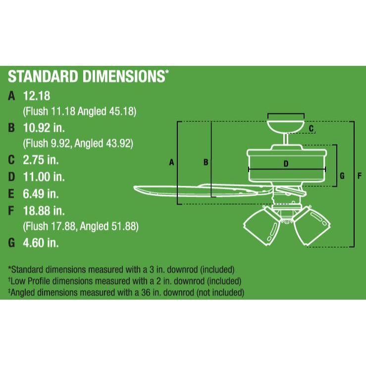 52" Newsome 5 - Blade Standard Ceiling Fan with Pull Chain and Light Kit Included