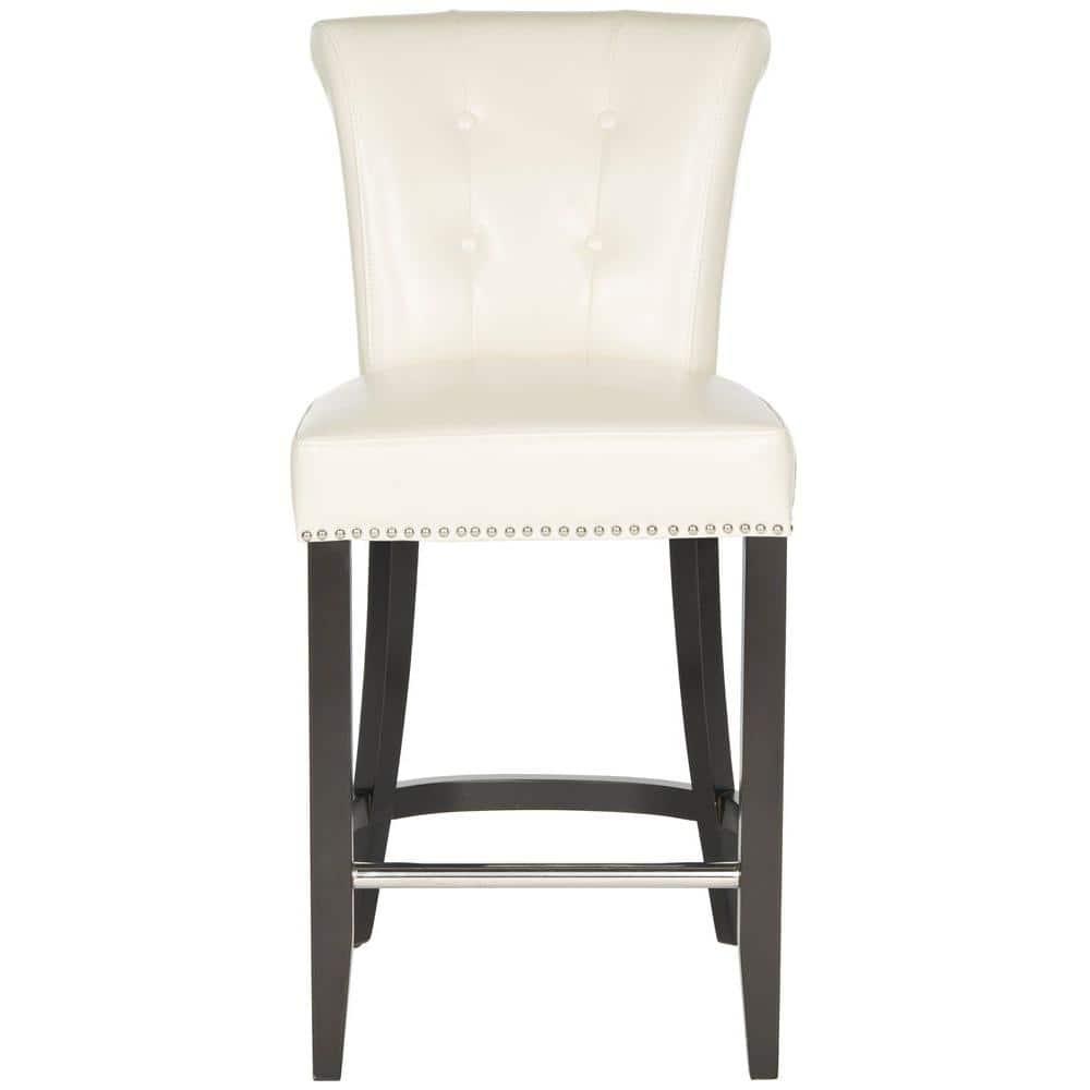 Addo Ring Counter Stool - Flat Cream - Safavieh